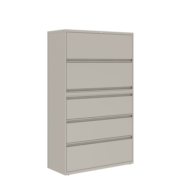 Lateral file (used) 5 drawer beige nevada — 5 drawer
