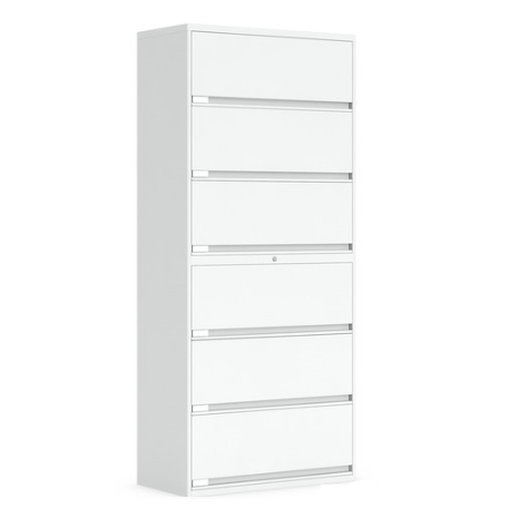6 drawer end tab cabinet S128 drawers — 6 drawer