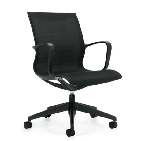 Global Solar Mesh Task Chair, Asphalt 8456