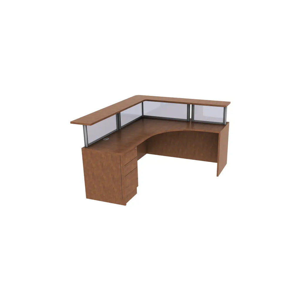 Links Custom Reception Unit 60"x72" Business Interiors