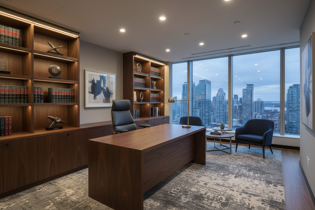 Modern office furniture for law firms in Canada and Ontario
