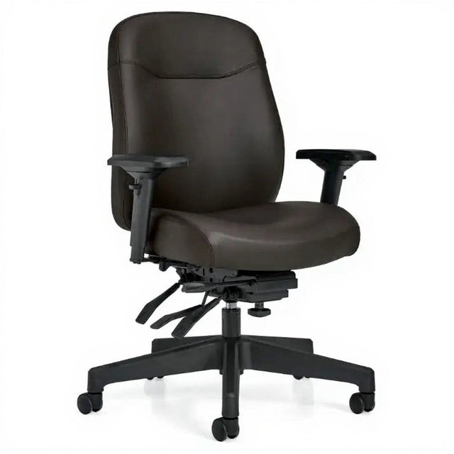 Heavy-duty commercial office chair built for all-day workplace use