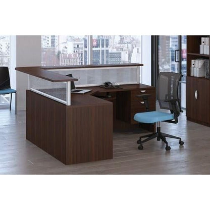 L-Shape Reception - 72" x 72" x 41" - Brant Business Interiors