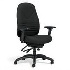 Chevron Ultra High Back Multi-Tilter Chair - High Back BAO11203 - Studio white background [AI office context]