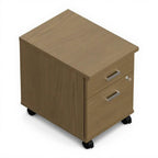 Newland box/file mobile pedestal — NLMP23BF - Studio white background [AI office context]