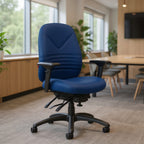 Chevron Ultra Medium Back Multi-Tilter Chair - Office context A [AI office context]