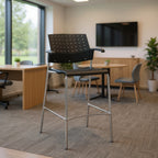 Sonic Bar Stools for 42" High Tables - Office context A [AI office context]