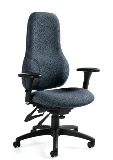 Tritek 7473-3  Generous Seat Extended Highback Chair