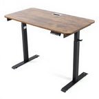 Two-Stage Electric Height Adjustable Table - Studio white background [AI office context]