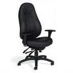 ObusForme Comfort High back Chair 1240-3 - Studio white background [AI office context]