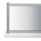Desk Top Divider DIVIDE - Studio white background [AI office context]