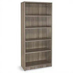 Bookcase (15 Sizes Available) - Studio white background [AI office context]