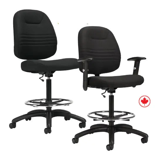 Basics® Comfort-Time™ Drafting Stool (with or without arms) - Brant Business Interiors