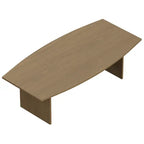 Boatshaped Conference Table - 120" x 48" x 29" - Brant Business Interiors