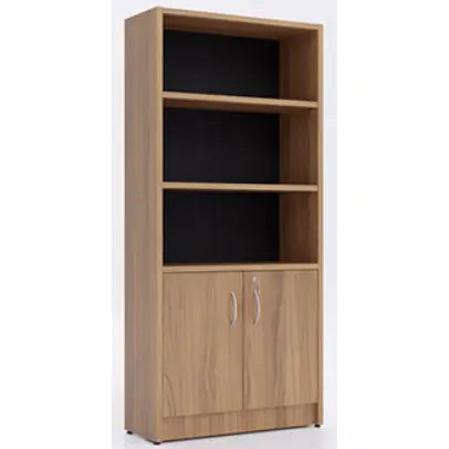 Bookcase with Closed Lower Storage - Brant Business Interiors