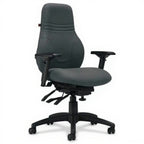 Ergo Boss™ High Back Multi-Tilter Chair - Studio white background [AI office context]