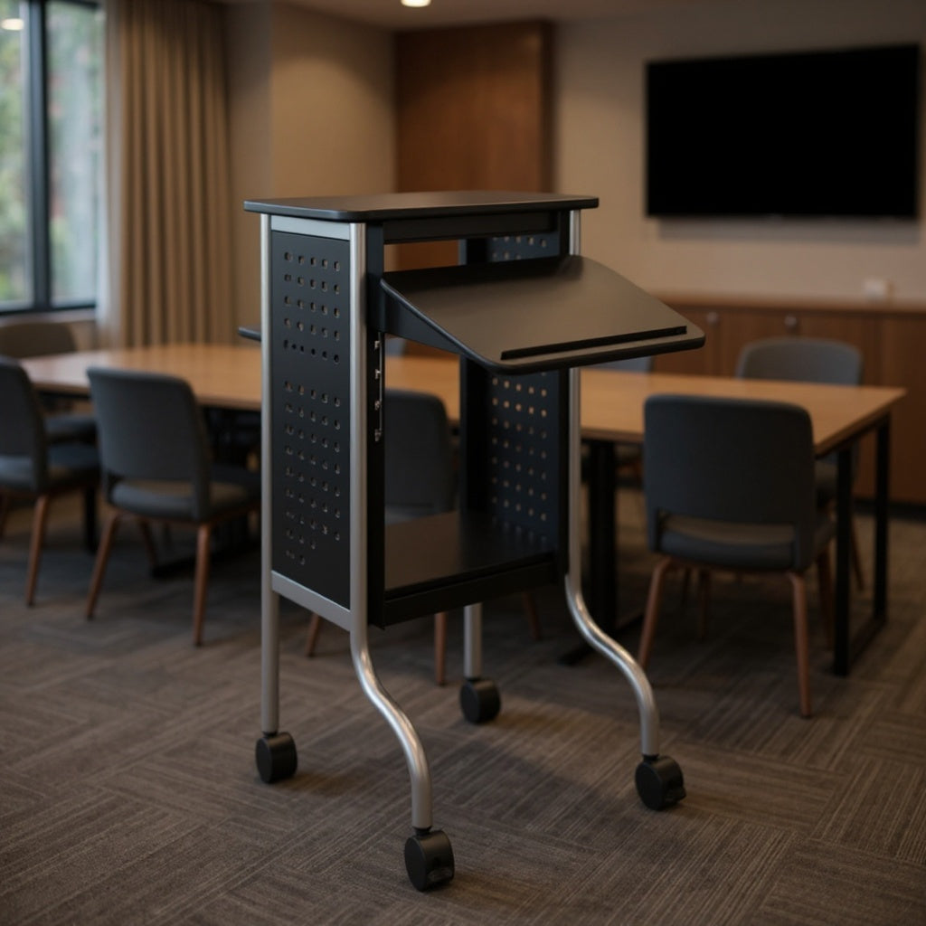 Scoot 8945BL Lectern - Office context B [AI office context]