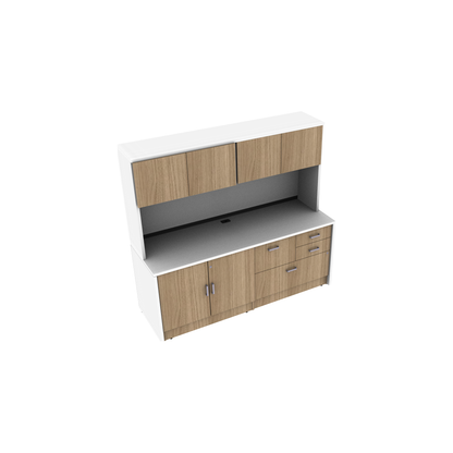 Credenza Storage & Hutch - Brant Business Interiors