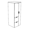 Cabinet / File / File / Right Wardrobe INV-6524CFFWR-24 Business Interiors