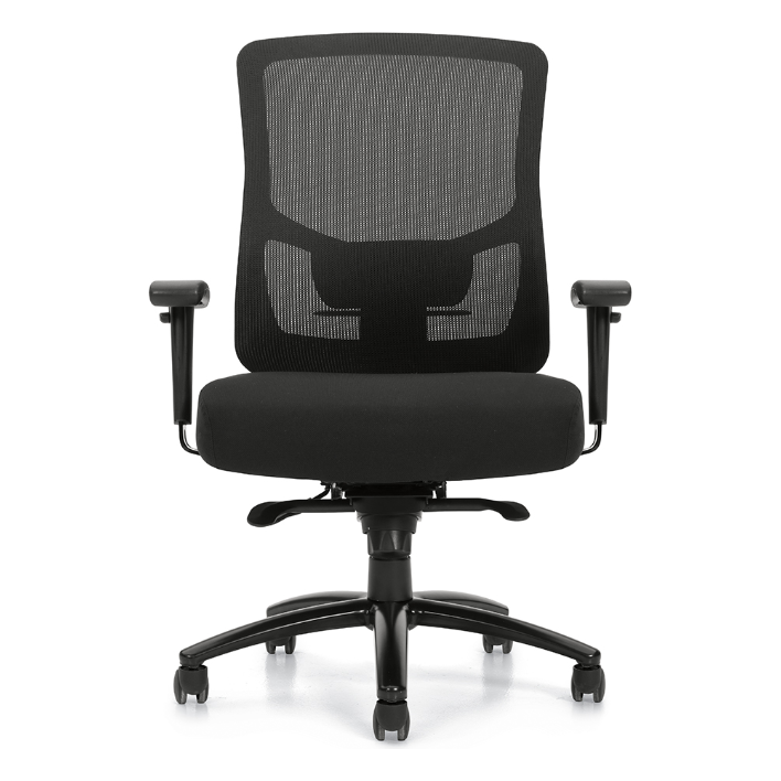 Raven High Back Heavy Duty Synchro-Tilter Chair OTG10703B - Brant Business Interiors