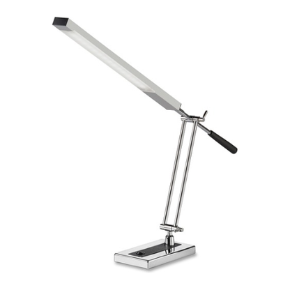 Desk Lamp - 5.30 W LED Bulb - Adjustable - Metal, Acrylic - Desk Mountable - Brant Business Interiors