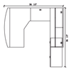 Innovations U-Shape Suite - Brant Business Interiors