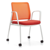 Factor™ Mesh Back Armchair, Casters (5545AMC) - Brant Business Interiors