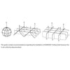 Ceiling Grids Sound Acoustic Dampeners - Brant Business Interiors
