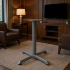 Metal Cross Base with Levelers - Office context B [AI office context]