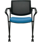 Chair - Black Steel Frame - Brant Business Interiors