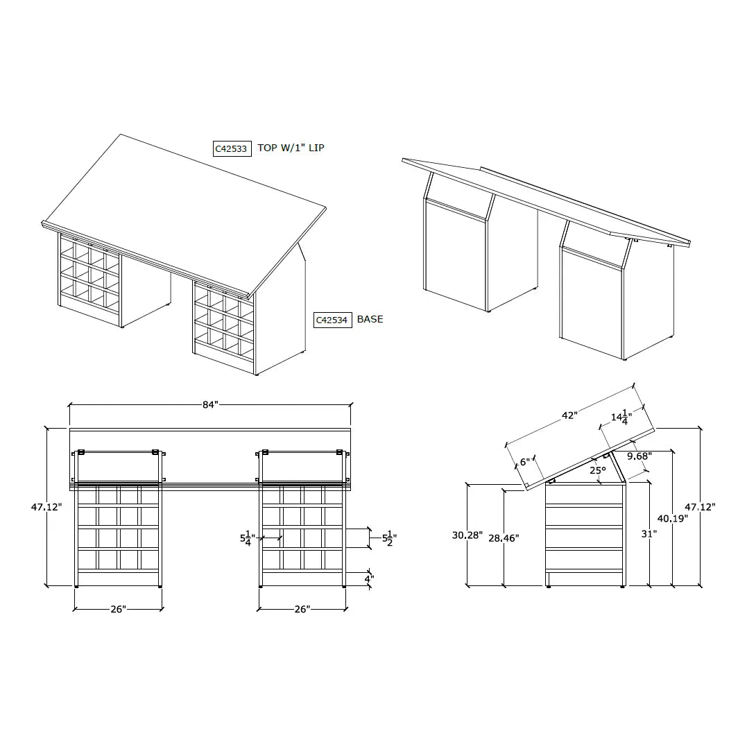 Drafting Table - Brant Business Interiors