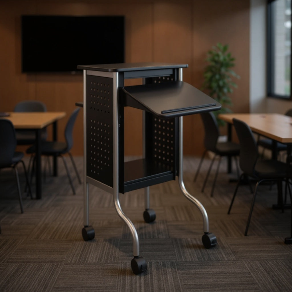 Scoot 8945BL Lectern - Office context B [AI office context]