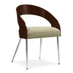 Marche guest chair - Studio white background [AI office context]