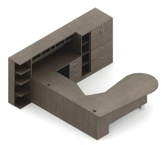 Executive Workstation 10'x10' Office Central & Brant Business Interiors