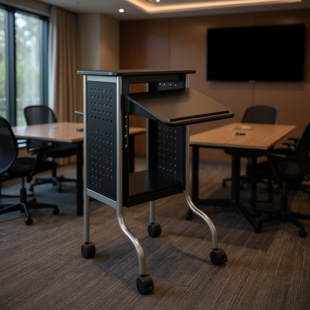 Scoot 8945BL Lectern - Office context B [AI office context]