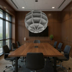 Ceiling Grids Sound Acoustic Dampeners ORB - Office context B [AI office context]