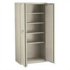 FireKing Storage Cabinet 72" High - Studio white background [AI office context]