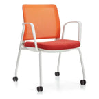Factor™ Mesh Back Armchair, Casters (5545AMC) - Brant Business Interiors