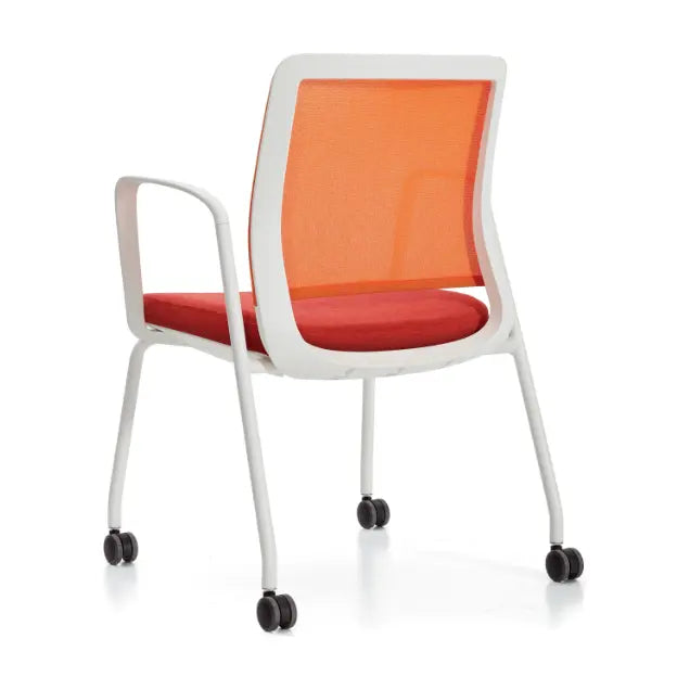 Factor™ Mesh Back Armchair, Casters (5545AMC) - Brant Business Interiors