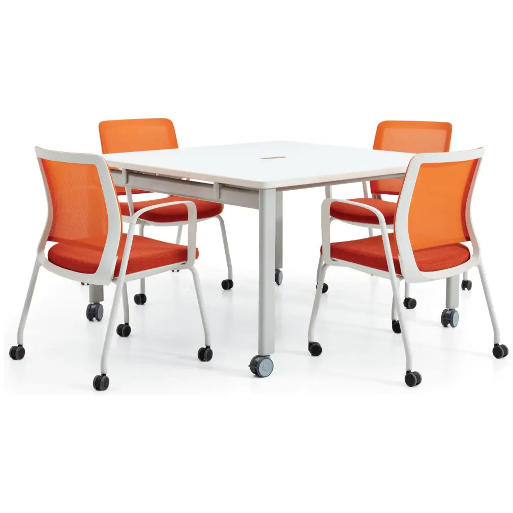 Factor™ Mesh Back Armchair, Casters (5545AMC) - Brant Business Interiors