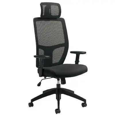 Format | High Back Synchro-Tilter with Adjustable Headrest Chair MVL3192 - Brant Business Interiors