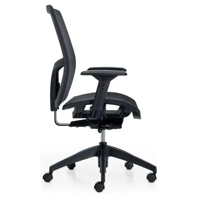 MVL3197 Format+ | High Back Weight Sensing Synchro-Tilter, Mesh Seat and Back - Brant Business Interiors