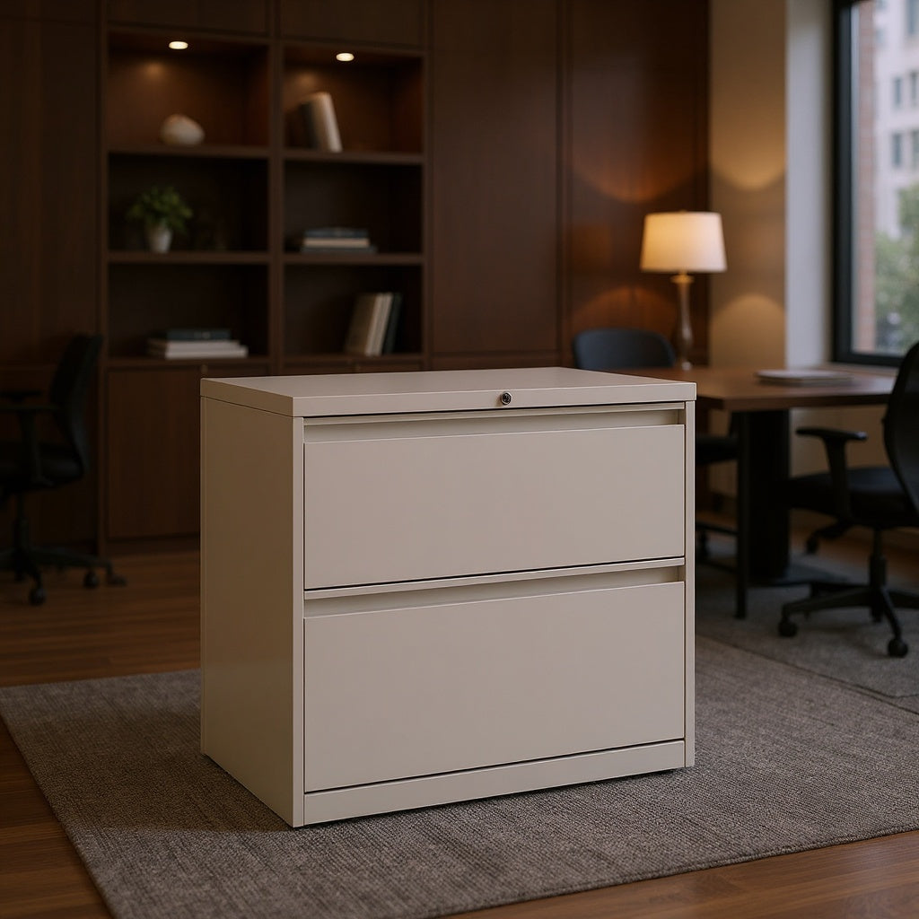 Institutional Series Lateral File Cabinet (2,3,4 & 5 Drawer) - Office context B [AI office context]