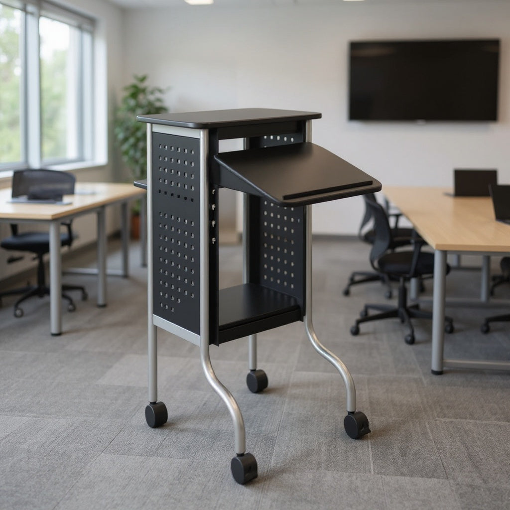 Scoot 8945BL Lectern - Office context A [AI office context]