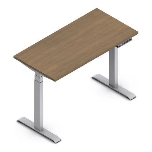 Height Adjustable Rectangular Table - 2 legs - Brant Business Interiors