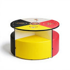 Indigenous Medicine Wheel HUDDL - Studio white background [AI office context]