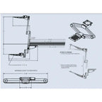 JAX Keyboard Tray - Brant Business Interiors