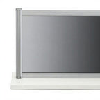 Desk Top Divider DIVIDE - Studio white background [AI office context]
