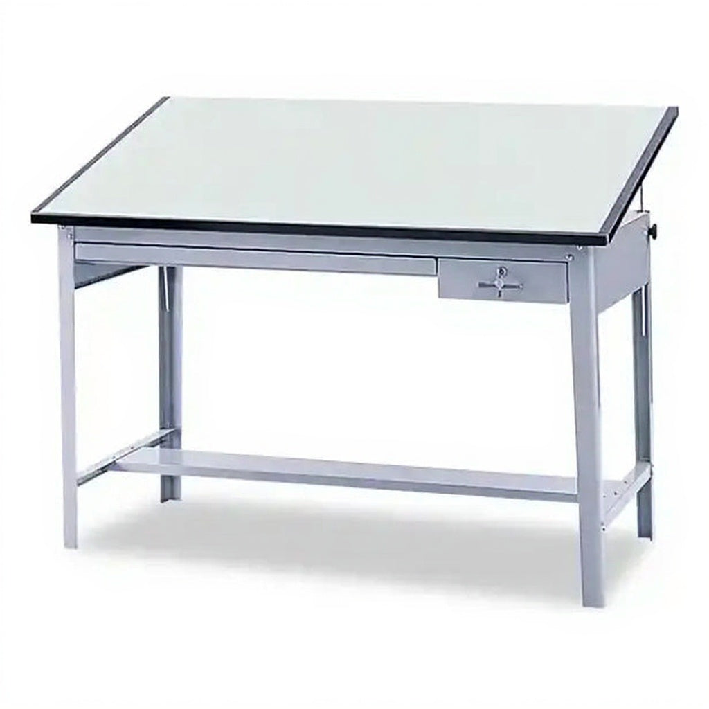 Drafting Table Precision Table  2 Sizes - Studio white background [AI office context]