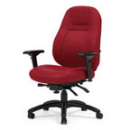 OBUSforme Elite Multi-Tilter Medium Back Chair - Studio white background [AI office context]